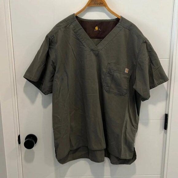 Carhartt Tops - Carhartt scrub shirt size XL
